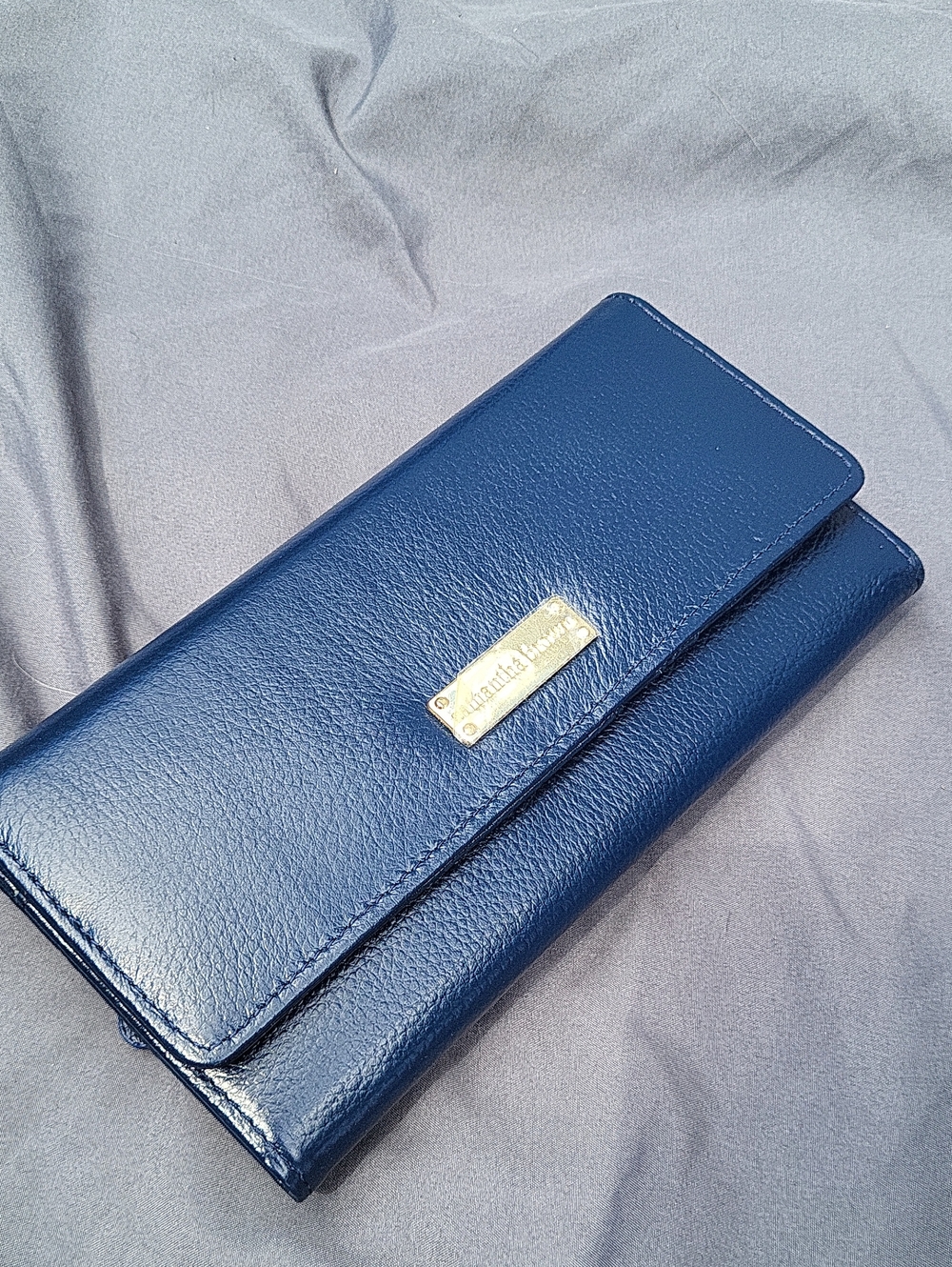 Samantha Brown Faux Leather Wallet NWOT